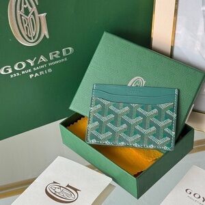 Goyard Emerald Green Card Holder